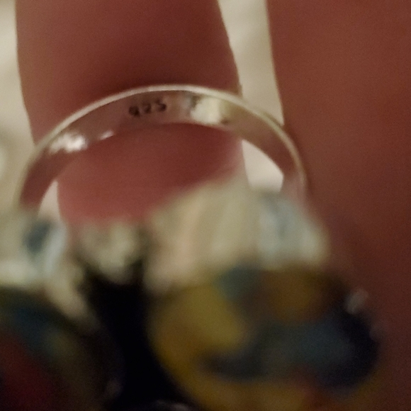 New Mosaic Balloon Jasper 925 Silver Ring. - Picture 12 of 12